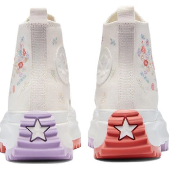 VERY LIMITED EDITION Converse Run Star Hike Platform Hi
Embroidered Floral Egret - Picture 2 of 3